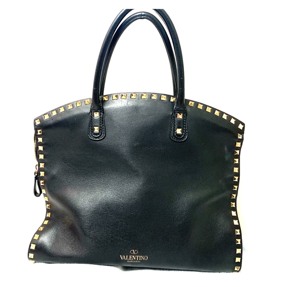Authentic Valentino Garavani rockstud tote handbag